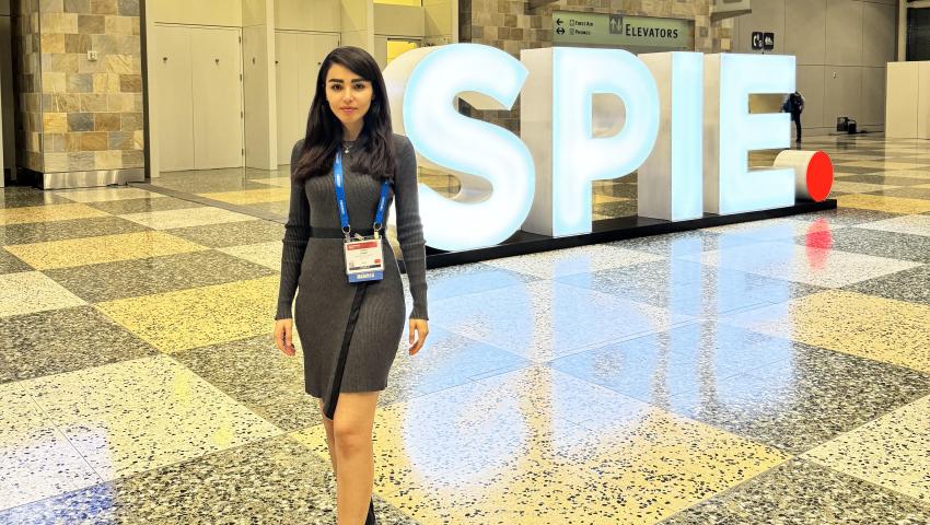 Akbari at SPIE conference